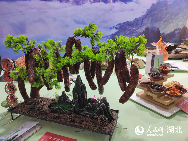 楚菜美食博覽會(huì)演繹饕餮盛宴。人民網(wǎng) 郭婷婷攝