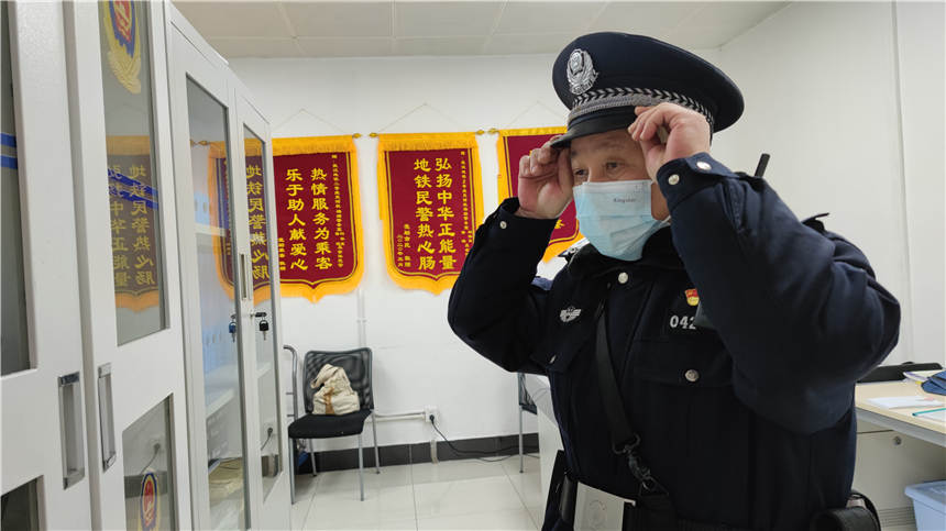 武漢公安人員保障城市安全。武龔軒攝