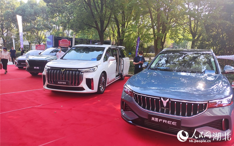 2022年湖北省金秋汽車消費(fèi)季正式啟動(dòng)。人民網(wǎng)郭婷婷攝