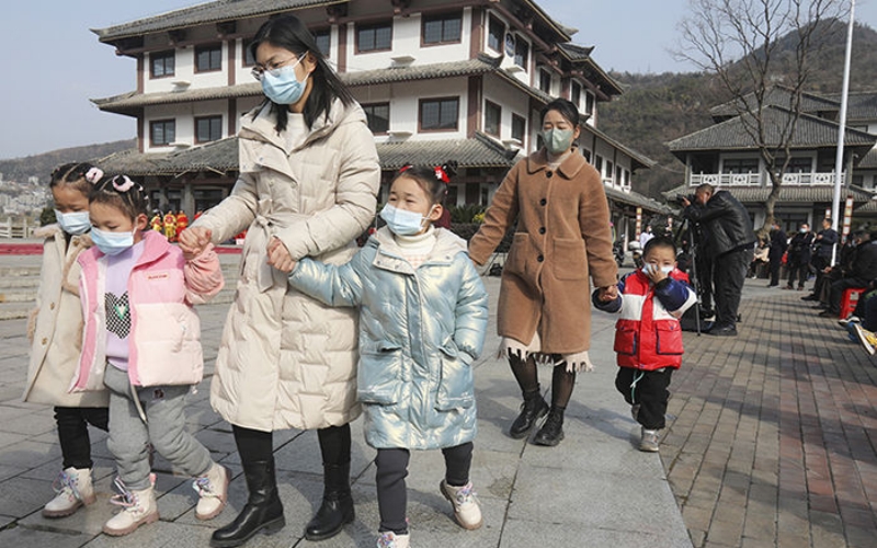 湖北竹山舉辦2023年新春文藝匯演。