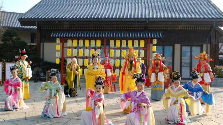 湖北黃梅:過大年唱大戲 正月戲味濃