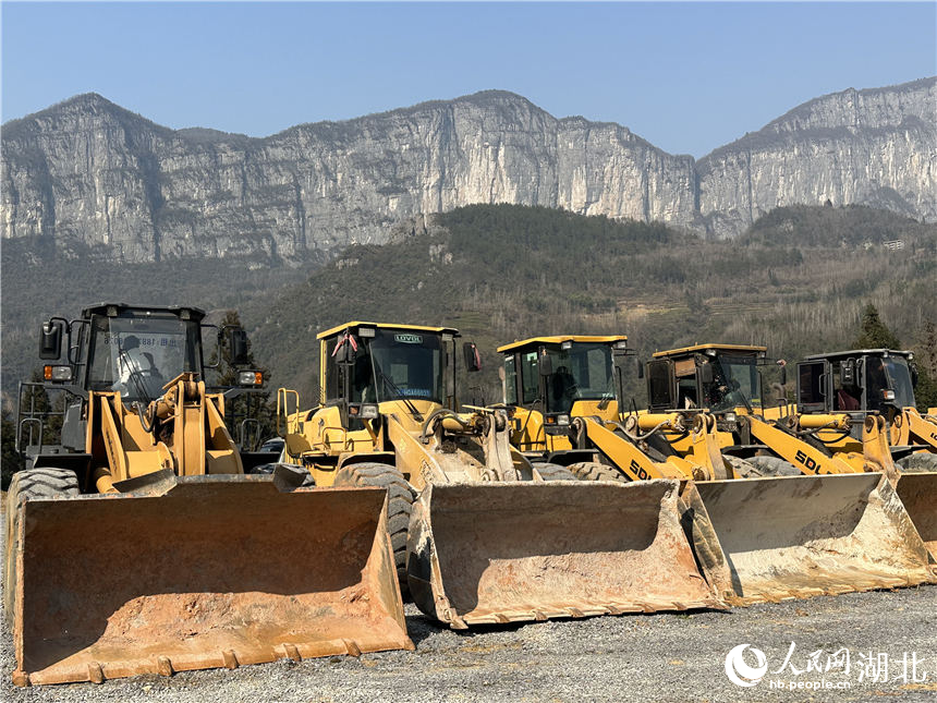 姚家平水利樞紐工程開工動(dòng)員大會(huì)現(xiàn)場(chǎng)。人民網(wǎng) 張沛攝