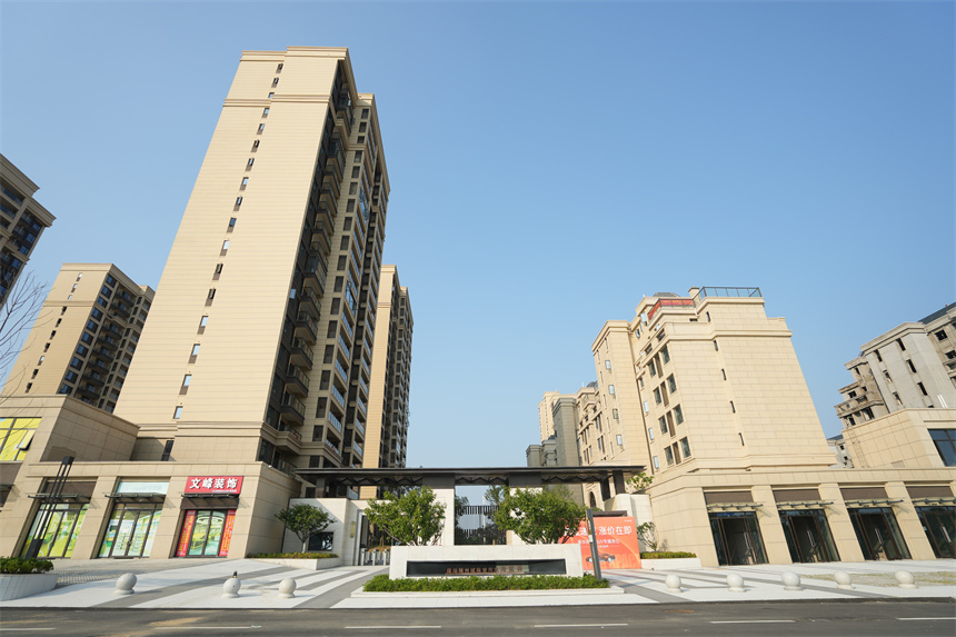 綠地隨州城際空間站·海棠弄實(shí)景圖。