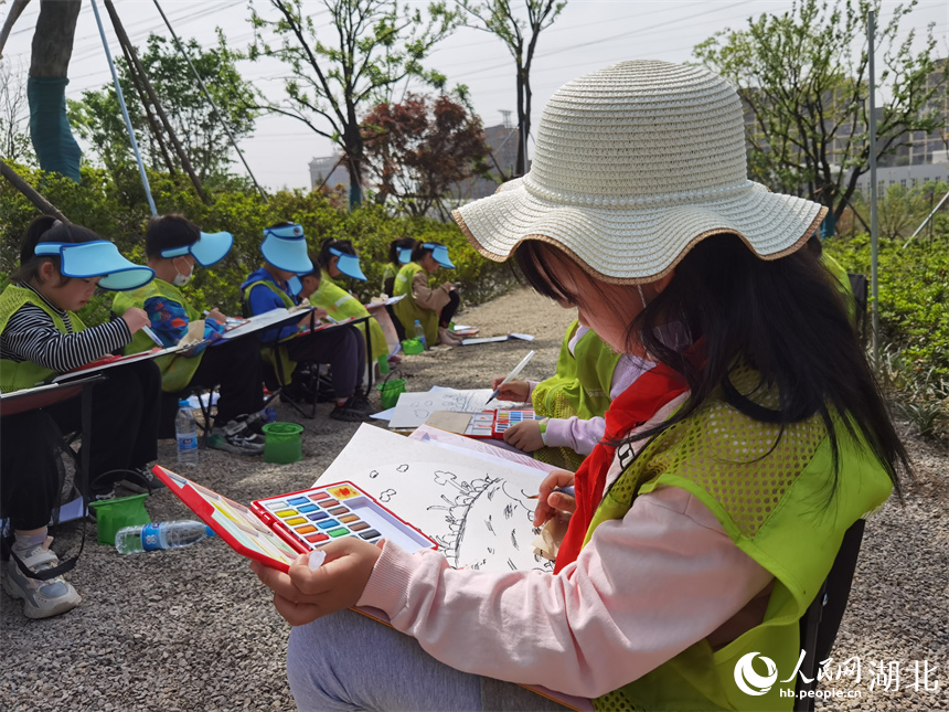 武漢:城市郊野新玩法 “梧桐雨”中享綠色生活