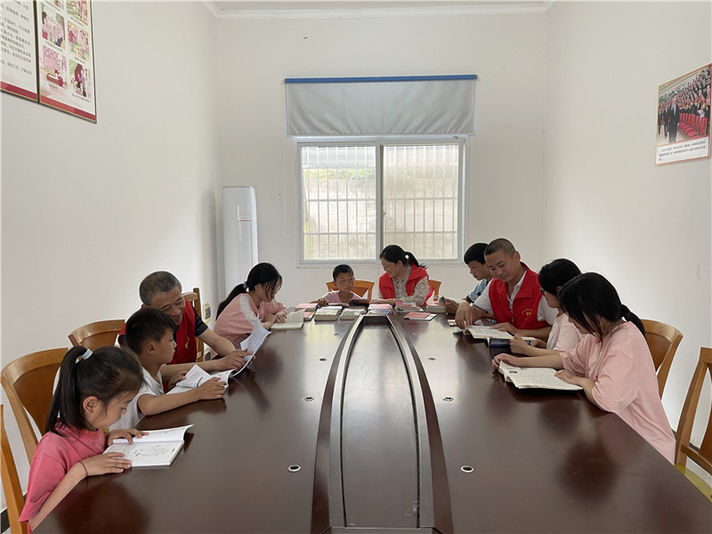 圖書室的日常。