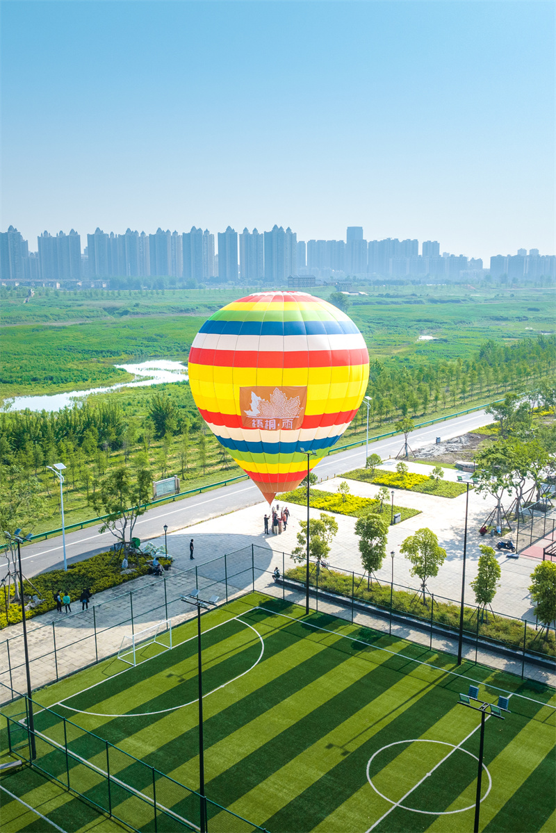 梧桐雨。東西湖區(qū)委宣傳部供圖