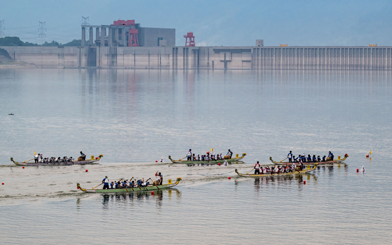 龍舟賽。鄭家裕攝