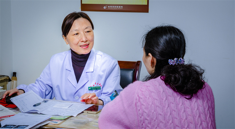 李紅梅。武漢市中醫(yī)醫(yī)院供圖