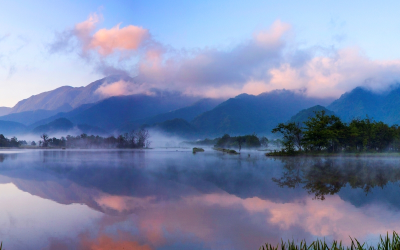 《人間仙境大九湖》。李紀(jì)堂攝