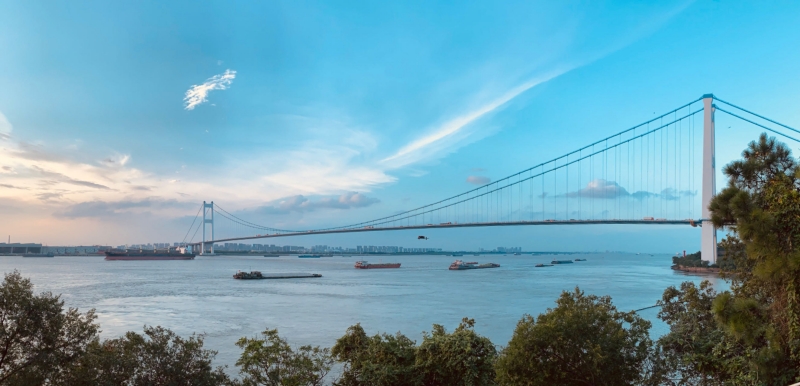 長江江陰段。汪睿翔攝