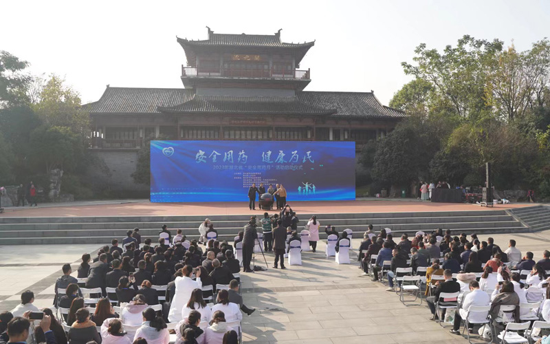 湖北省2023年“安全用藥月”活動(dòng)現(xiàn)場。沈君攝