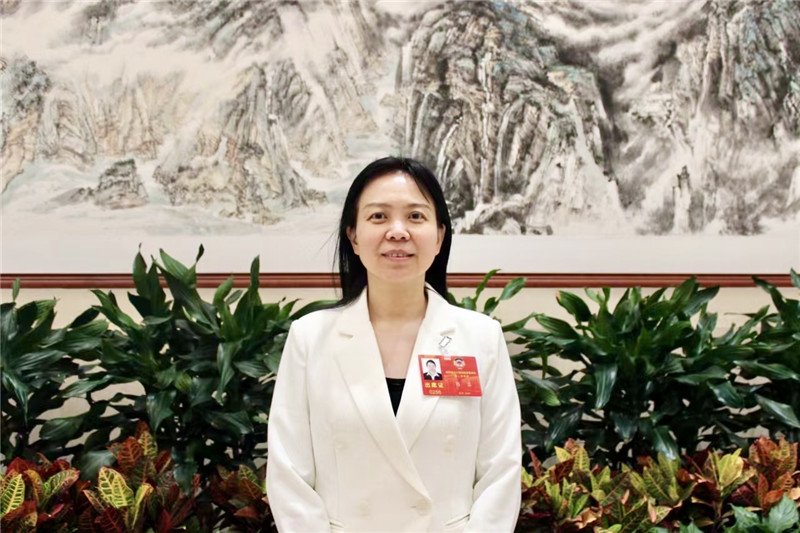 陳蓉委員。人民網(wǎng)記者 張沛攝