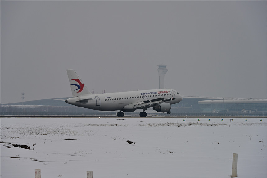 武漢天河機(jī)場航班正常放行率全國第二。湖北機(jī)場集團(tuán)供圖