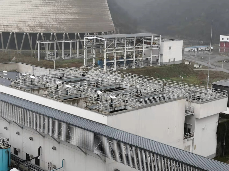 京能十堰熱電有限公司中水預(yù)處理系統(tǒng)。湖北省水利廳供圖