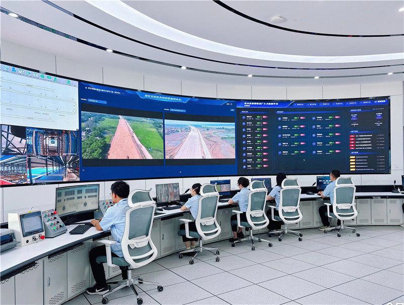 圖：湖北交投武天高速數(shù)智化管理中心。湖北交投建設(shè)集團(tuán)供圖