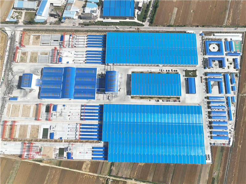 湖北交投武天預(yù)制件數(shù)智化工廠。湖北交投建設(shè)集團(tuán)供圖