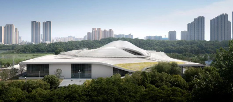 武漢美術(shù)館（琴臺館）。夏珣攝