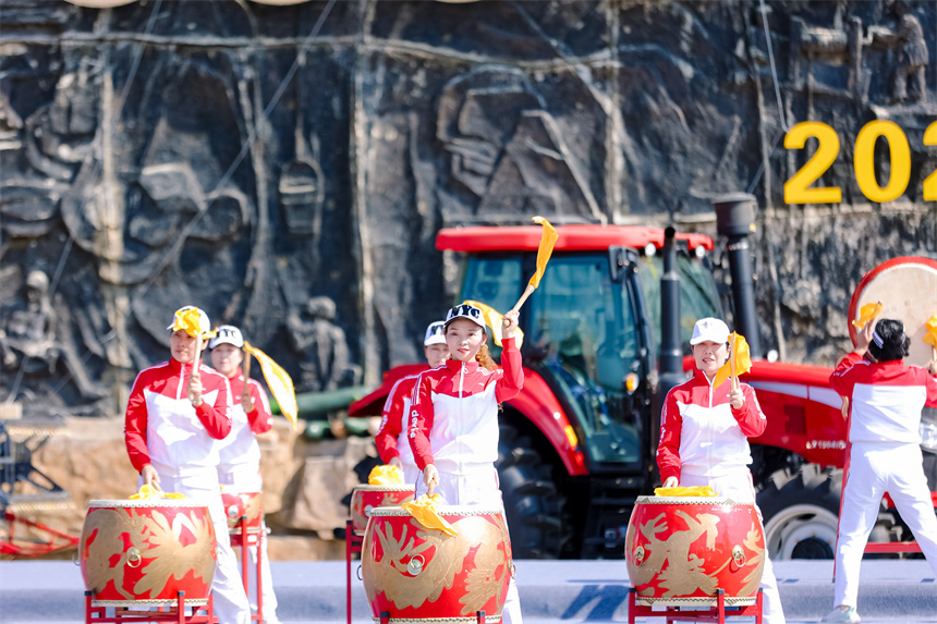 共慶豐收。湖北廣播電視臺(tái)壟上頻道供圖