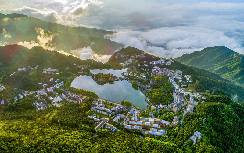 咸寧九宮山景區(qū)。受訪者供圖