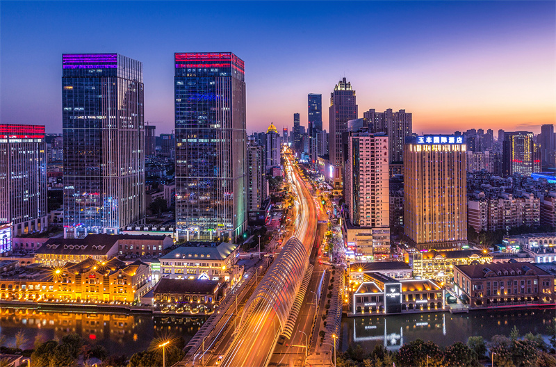 中北路金融主軸。武昌區(qū)供圖