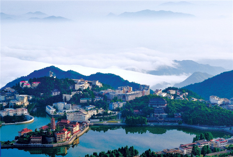 九宮山風(fēng)景名勝區(qū)。通山縣委宣傳部供圖