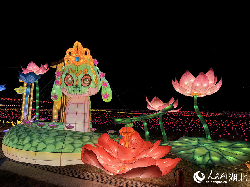 玫瑰園里賞彩燈看民俗【5】