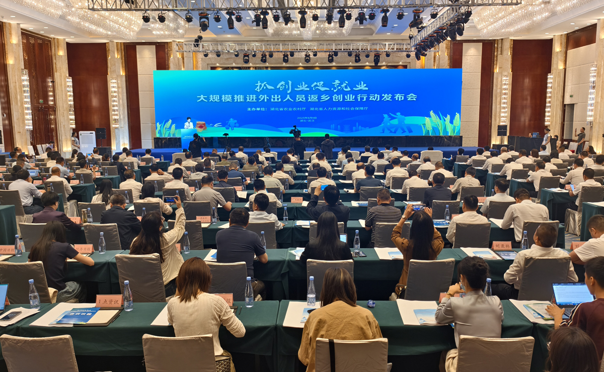 湖北省大規(guī)模推進外出人員返鄉(xiāng)創(chuàng)業(yè)行動發(fā)布會