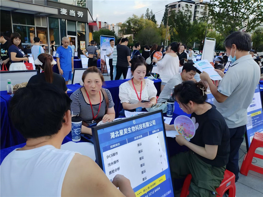 “夜市”招聘點(diǎn)亮求職路【10】