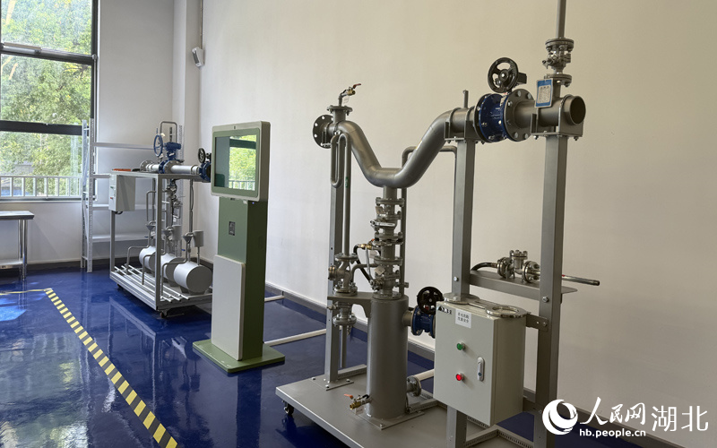 煤氣作業(yè)考核系統(tǒng)。人民網(wǎng)記者 張沛攝