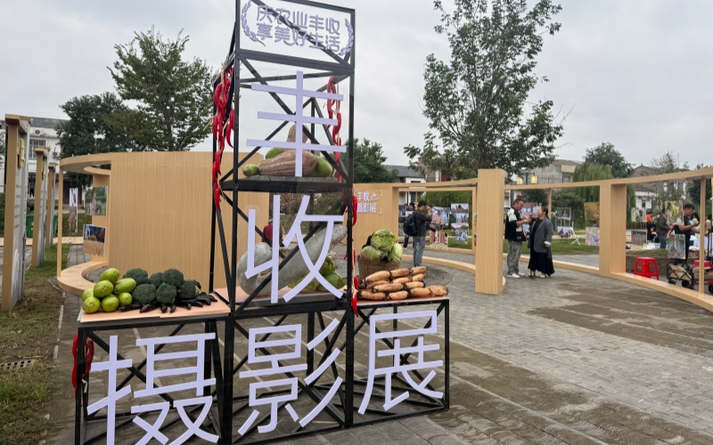 豐收攝影展。張雋攝