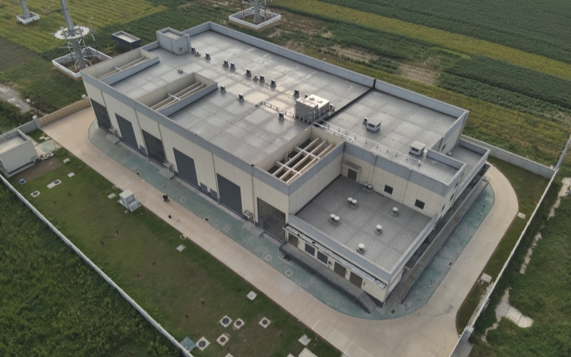 漢南區(qū)鄧西220千伏變電站。受訪者供圖