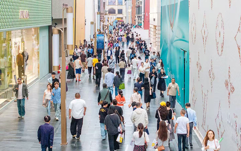 武漢SKP K大道。受訪者供圖