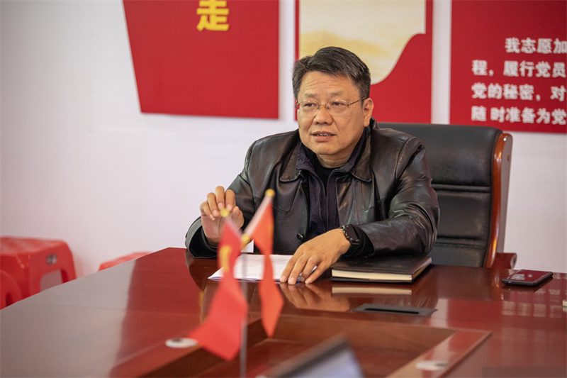 董懷剛與大家進行交流座談