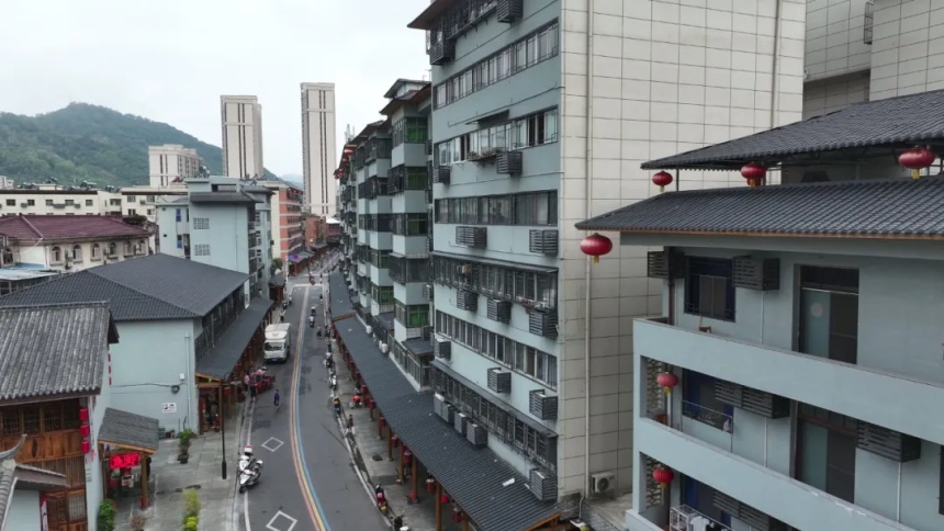 湖北竹山245個老舊小區(qū)的幸福蝶變