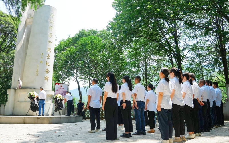 冷水坪紅色教育基地。程思攝