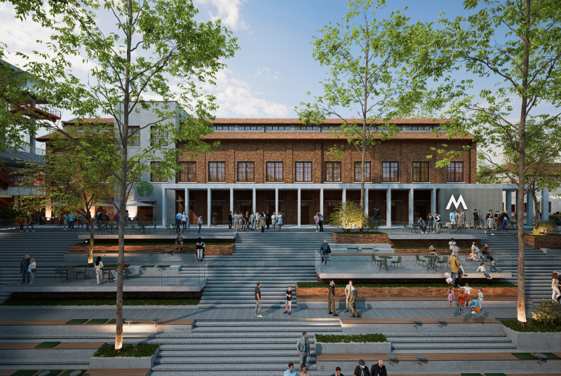 項目內(nèi)歷史建筑修舊如舊。受訪者供圖