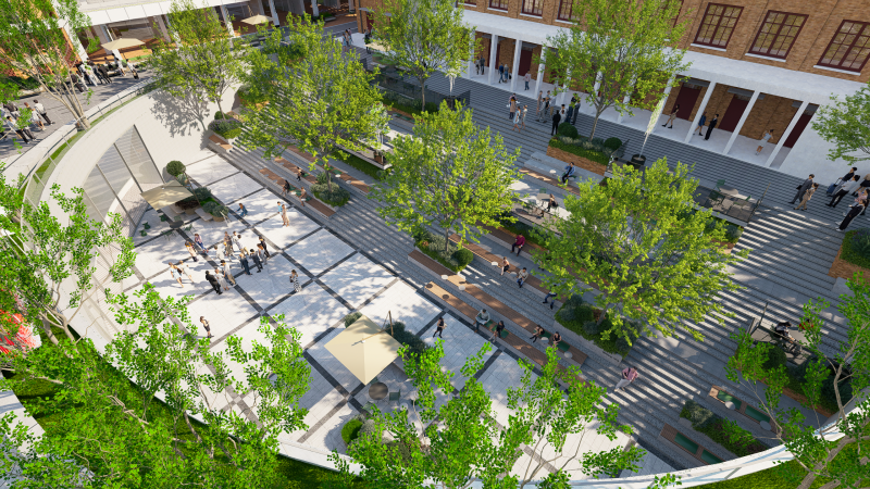 項目景觀設(shè)計圖。受訪者供圖