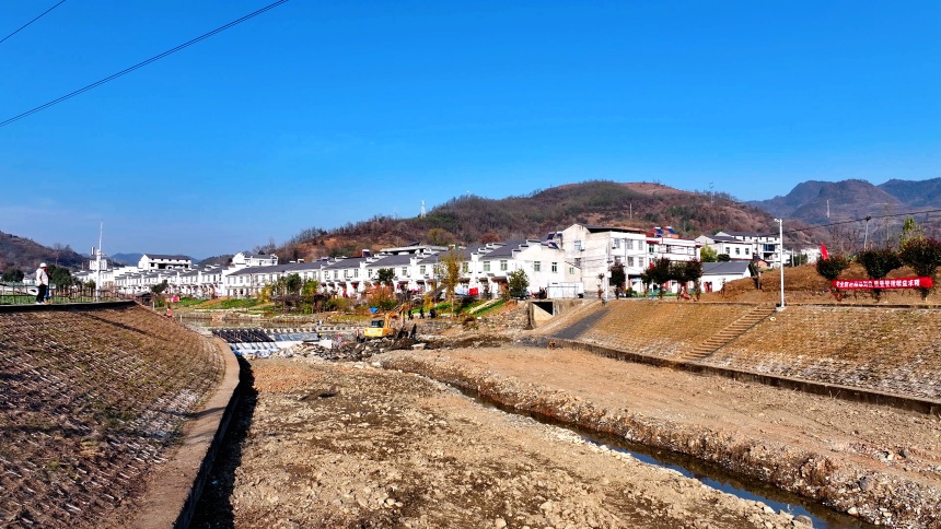 湖北竹山苦桃河幸福河湖建設(shè)全線鋪開