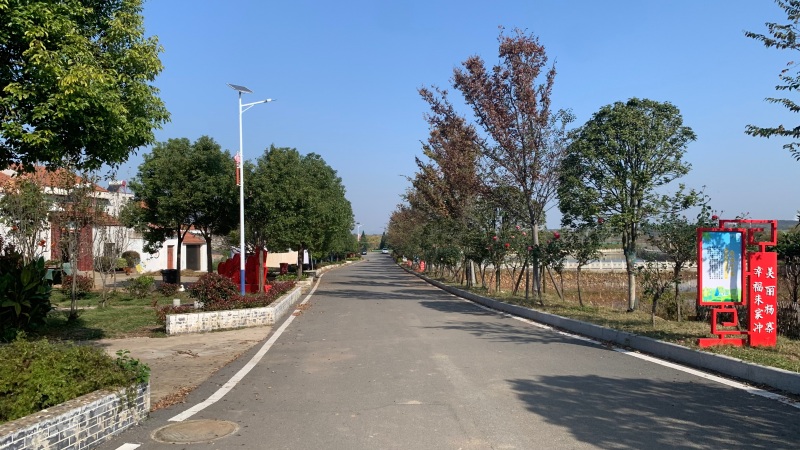 楊寨鎮(zhèn)朱新街村環(huán)境煥然一新。