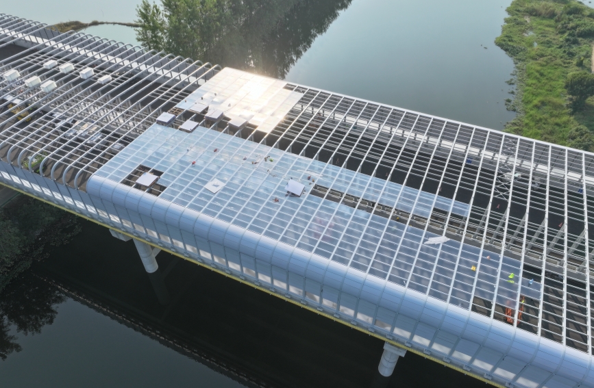 雙柳長江大橋穿上銀色靜音罩 守護鳥類家園【3】