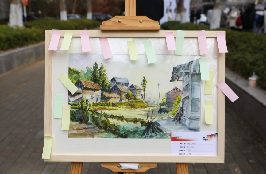 有溫度有韻味！武昌首義學(xué)院寫生作品展江南古韻【3】