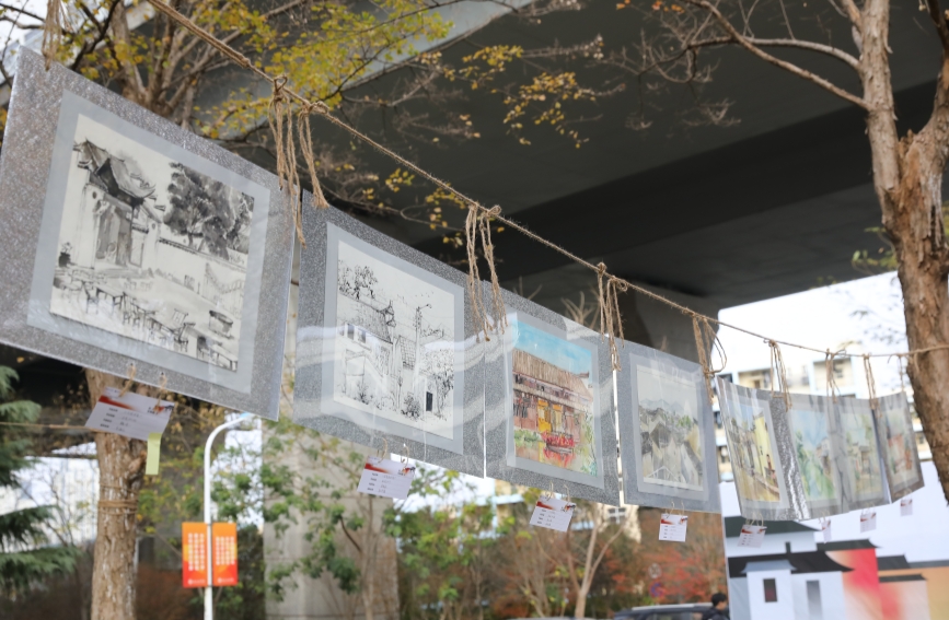 有溫度有韻味！武昌首義學(xué)院寫生作品展江南古韻【5】